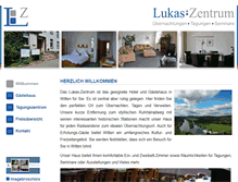 Tablet Screenshot of lukaszentrum-witten.de